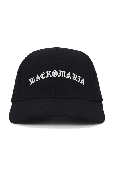 Wacko Maria 6 Panel Cap Type-1 In Black