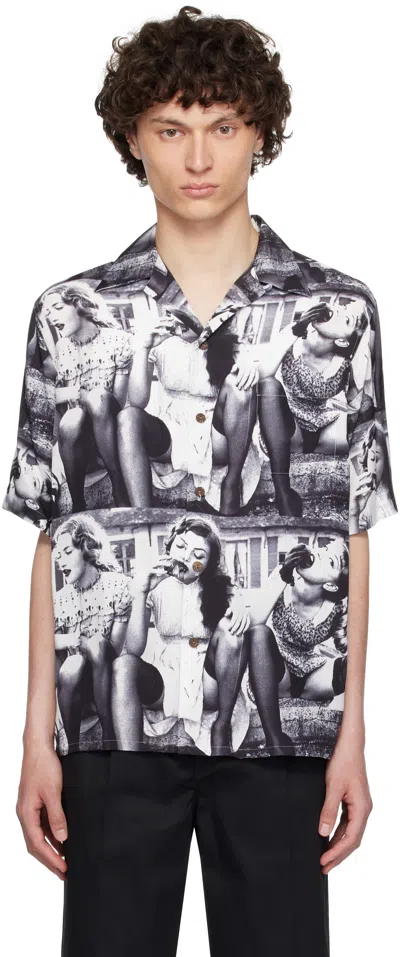 Wacko Maria Black & White Ellen Von Unwerth Shirt