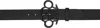 Wacko Maria Black Johnny Leather Belt In Black
