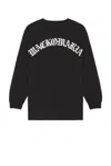 Wacko Maria Crew Neck Long Sleeve T-shirt Type-1 In Black