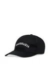 Wacko Maria Embroidered Baseball Cap In Black