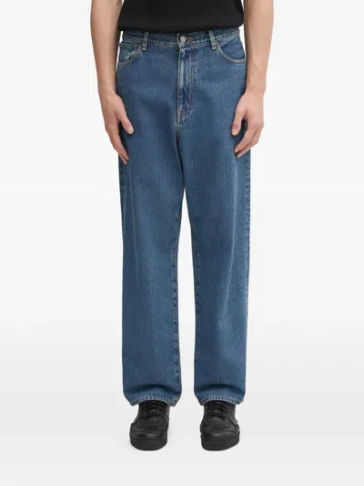 Wacko Maria Five-pocket Jeans In Blue