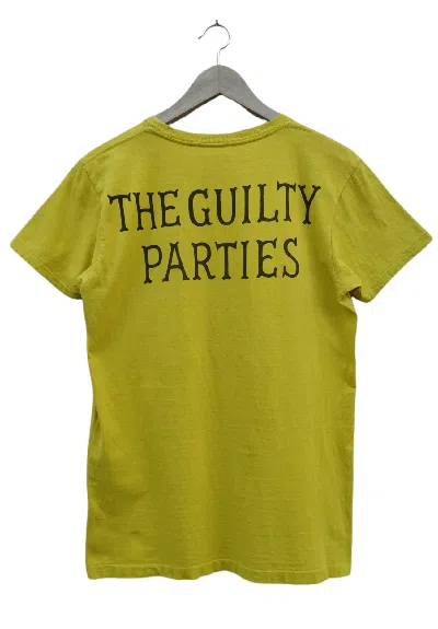 Pre-owned Wacko Maria Funk  The Guilty Parties Fck This Life Pocket T In Multi