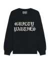 Wacko Maria Heavy Weight Crew Neck Sweat Shirt In Black