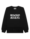 Wacko Maria Heavyweight Logo-print Sweatshirt In Black