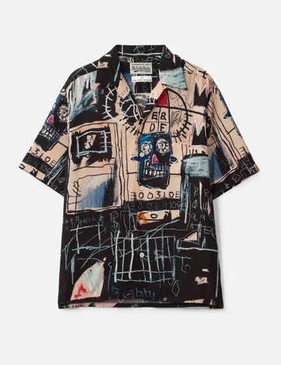 Wacko Maria Jean-michel Basquiat S/s Hawaiian Shirt In Multi
