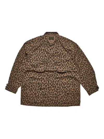 Wacko Maria Leopard-print Shirt In Animal Print