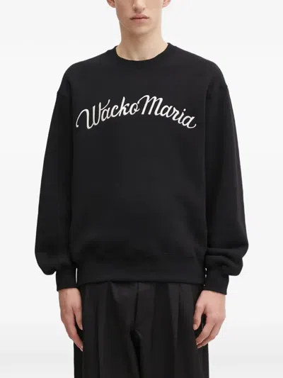 Wacko Maria Logo-detail Sweatshirt In Black