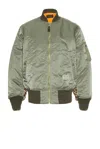 Wacko Maria Ma-1 Flight Jacket In Khaki