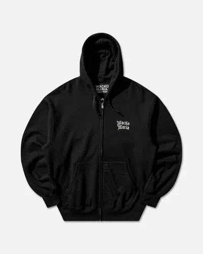 Wacko Maria Men S Heavy Weight Full Zip Hoodie In Black