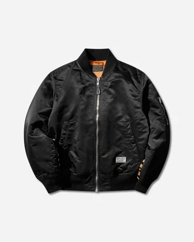 Wacko Maria Men S Ma-1 Flight Jacket (type-1) In Black