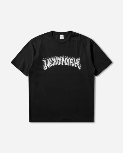 Wacko Maria Men S Tim Lehi Washed Heavy Weight T-shirt (type-2) In Black