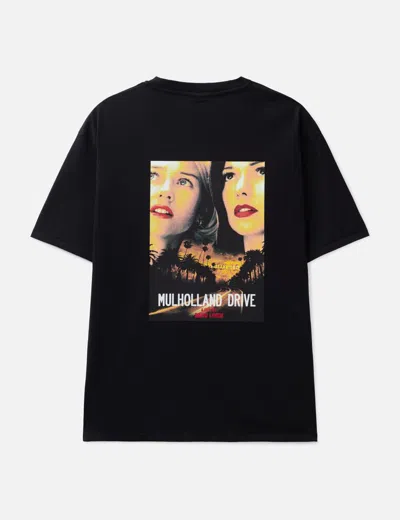 Wacko Maria Mulholland Drive / Washed Heavy Weight Crewneck T-shirt In Black