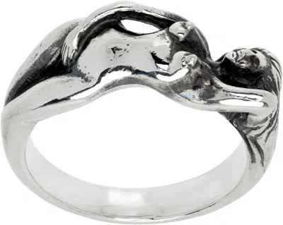 Wacko Maria Nude Ring In Silver
