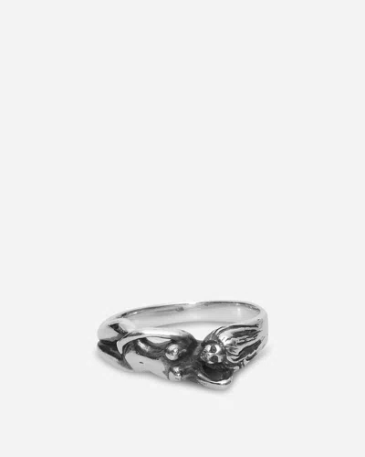 Wacko Maria Nude Ring Silver In Metallic