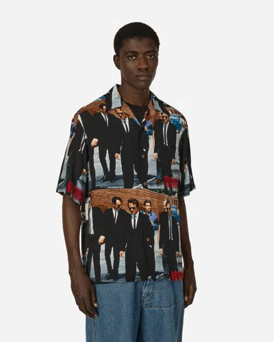 Wacko Maria Reservoir Dogs Convertible-collar Printed Woven Shirt In Multicolor
