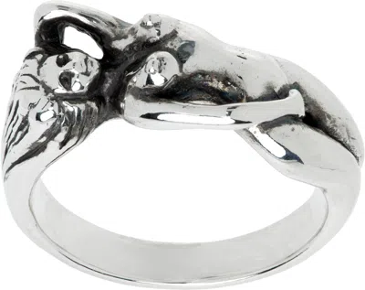 Wacko Maria Silver Nude Ring