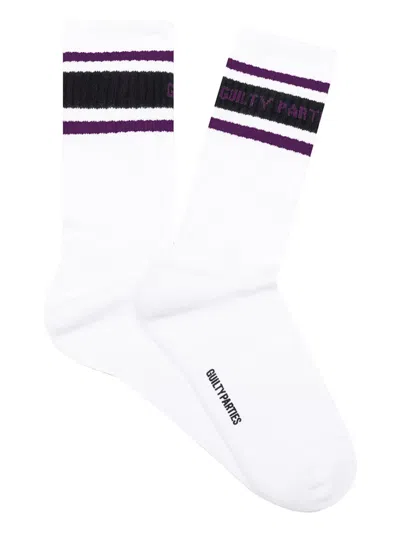 Wacko Maria Skater Socks In White