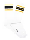 Wacko Maria Skater Striped Socks In White