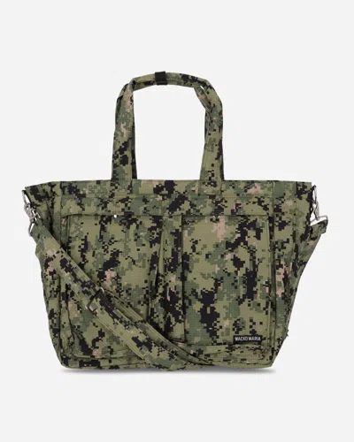Wacko Maria Speak Easy Digital Camo 12 Inch Record Bag Khaki In Green