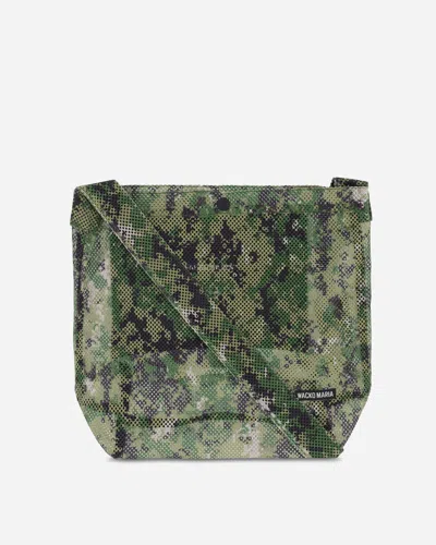 Wacko Maria Speak Easy Digital Camo Shoulder Bag Khaki In Green