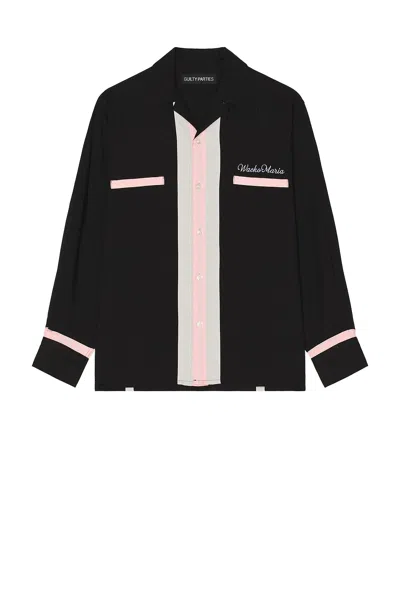Wacko Maria Switching Shirt Type-3 In Black