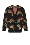 Wacko Maria Tim Lehi Cardigan In Black