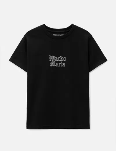 Wacko Maria Tim Lehi / Crew Neck T-shirt ( Type-1 ) In Black