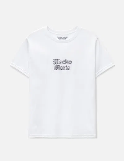 Wacko Maria Tim Lehi / Crew Neck T-shirt ( Type-1 ) In White