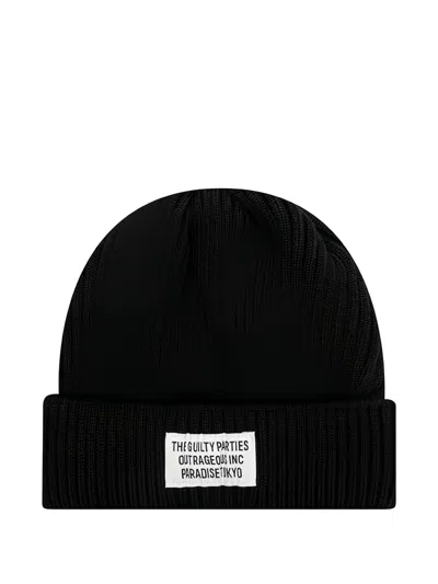 Wacko Maria Type-1 Wool Beanie Hat In Black