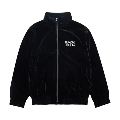 Pre-owned Wacko Maria Velvet Track Jacket (type-2) 'black' | Men's Size L