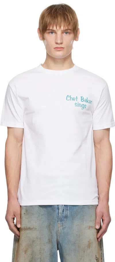 Wacko Maria White 'chet Baker' T-shirt
