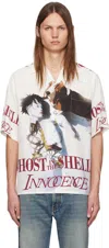 WACKO MARIA WHITE 'GHOST IN THE SHELL 2 INNOCENCE' SHIRT