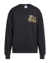 Wacko Maria Wild Bunch Man Sweatshirt Black Size L Cotton, Polyester In Black