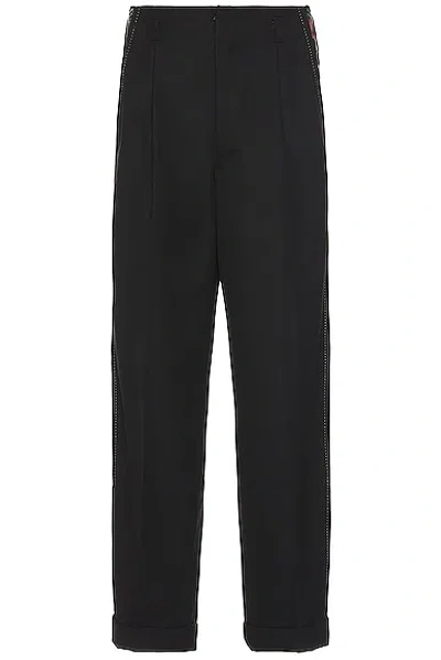 Wacko Maria Wolf's Head Rockabilly Pant In Black