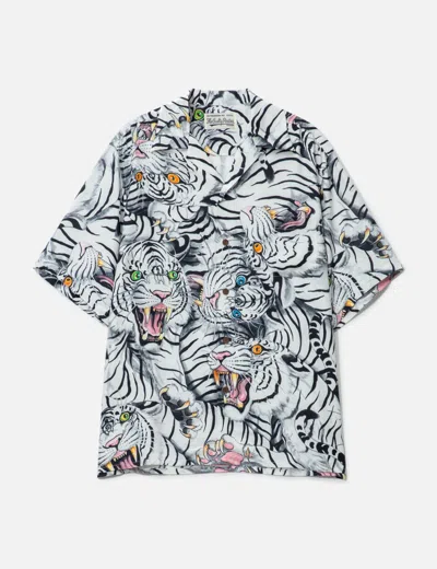 Wacko Maria X Tim Lehi Hawaiian Short Sleeve Shirt In Multi