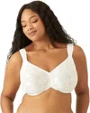 Wacoal Awareness Bra Women's Ivory Seamless Full Coverage Underwire Gbo514 In White