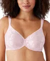Wacoal Awareness Full Figure Underwire Bra In Chalk Pink