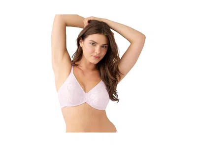Wacoal Awareness Full Figure Underwire Bra 85567 In Pink