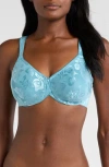 Wacoal Awareness Underwire Bra In Adriatic Blue