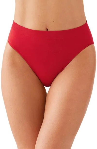 Wacoal Women's B-smooth High-cut Brief Underwear 834175 In Red