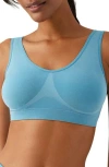 Wacoal B-smooth Wireless Bra 835275 In Adriatic Blue