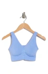 Wacoal B-smooth Wireless Bra 835275 In Blue Hydrangea