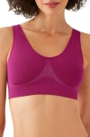 Wacoal B-smooth Seamless Bralette In Carnevale Pink