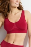 Wacoal B-smooth Seamless Bralette In Red