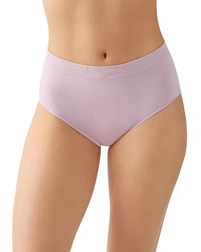 Wacoal B. Smooth Seamless Briefs In Purple