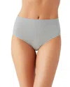 Wacoal B. Smooth Seamless High-cut Briefs In Blue