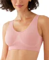 Wacoal B. Smooth Wireless Padded Bralette In Rose Elega