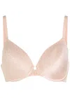Wacoal Back Appeal Embroidered Underwired Bra In Pink