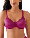 Wacoal Back Appeal Jacquard Underwire Bra In Carnevale